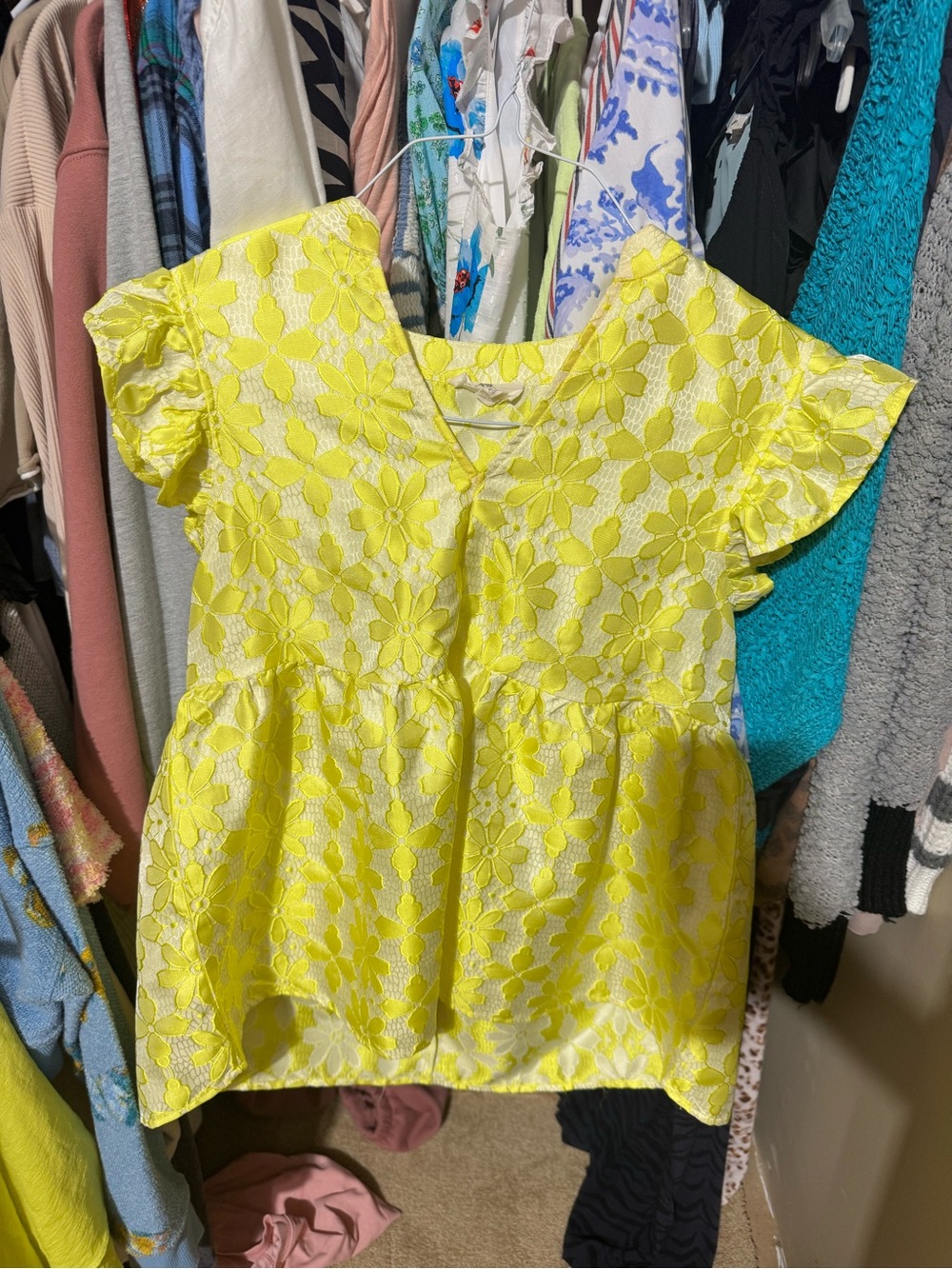 Anthropologie dressy top